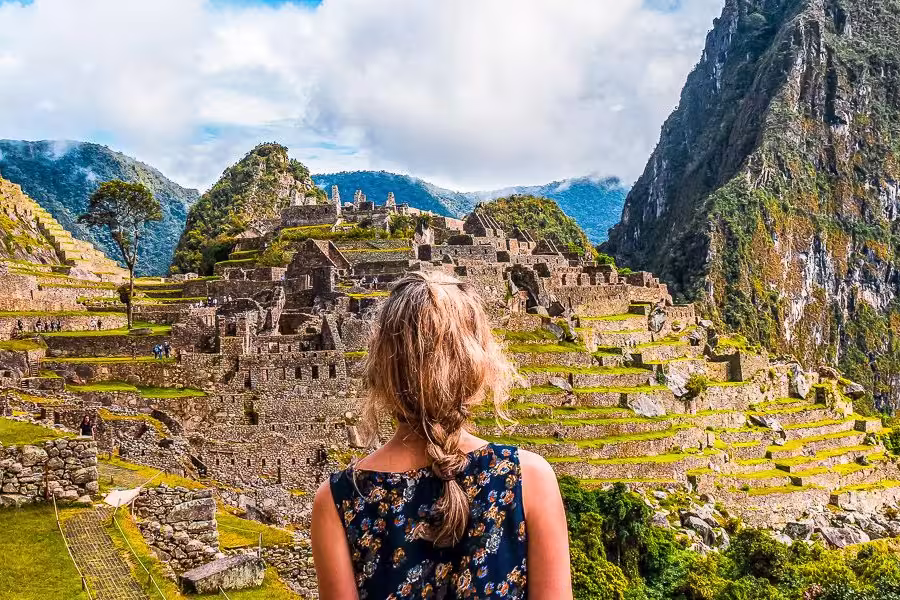 Aussicht am Machu Picchu