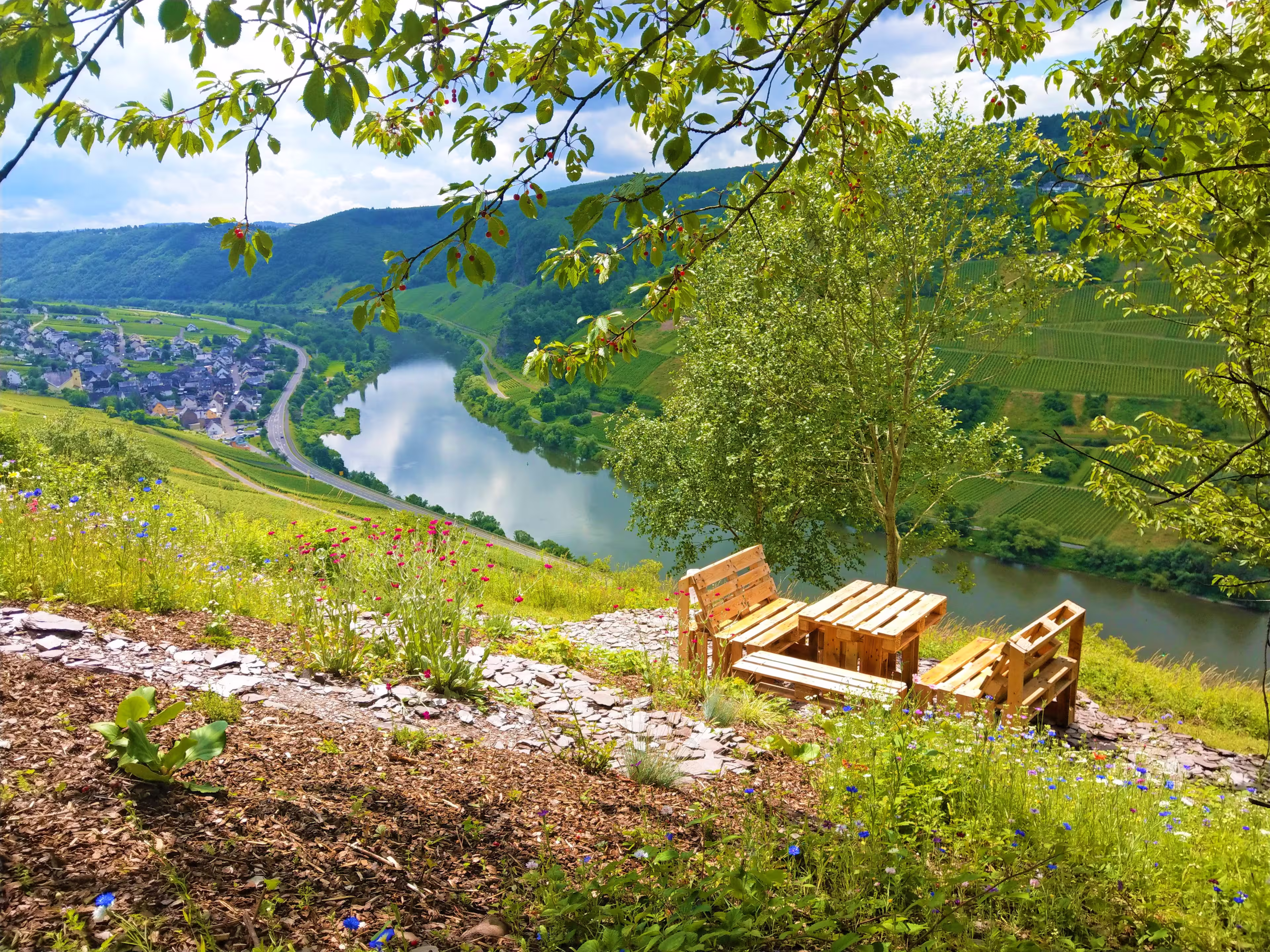 Mosel- und Eifelsteig Rastplatz