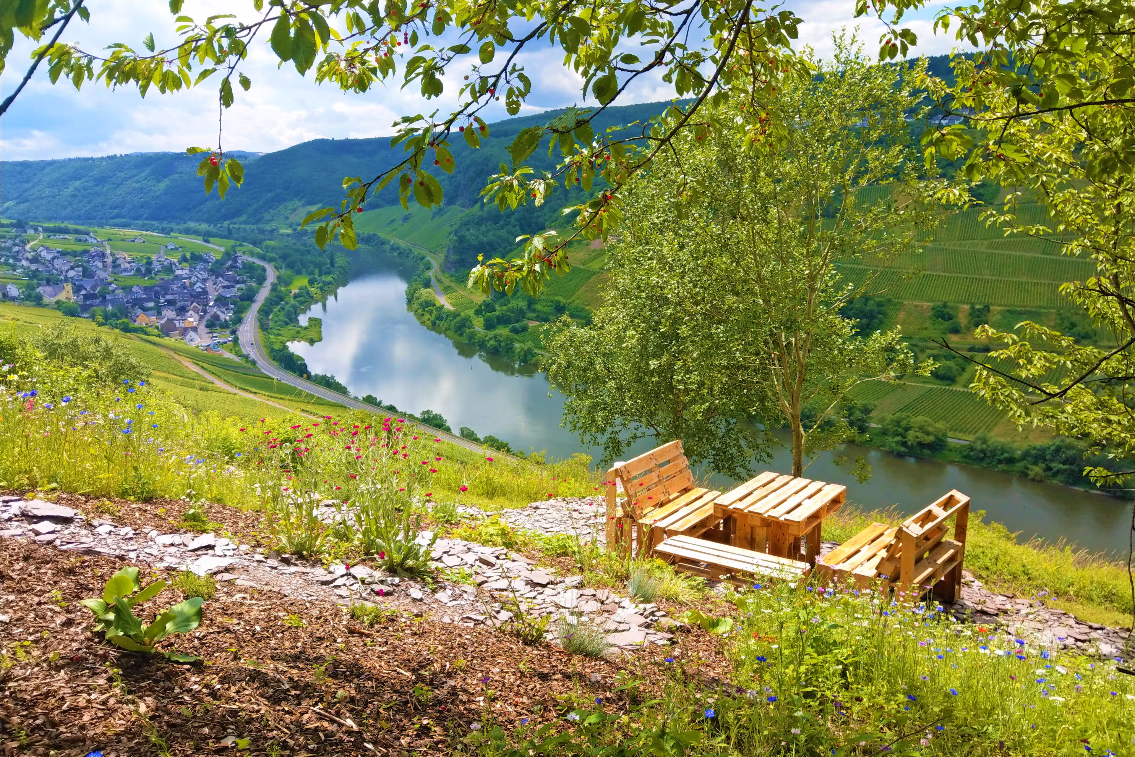 Mosel- und Eifelsteig Rastplatz