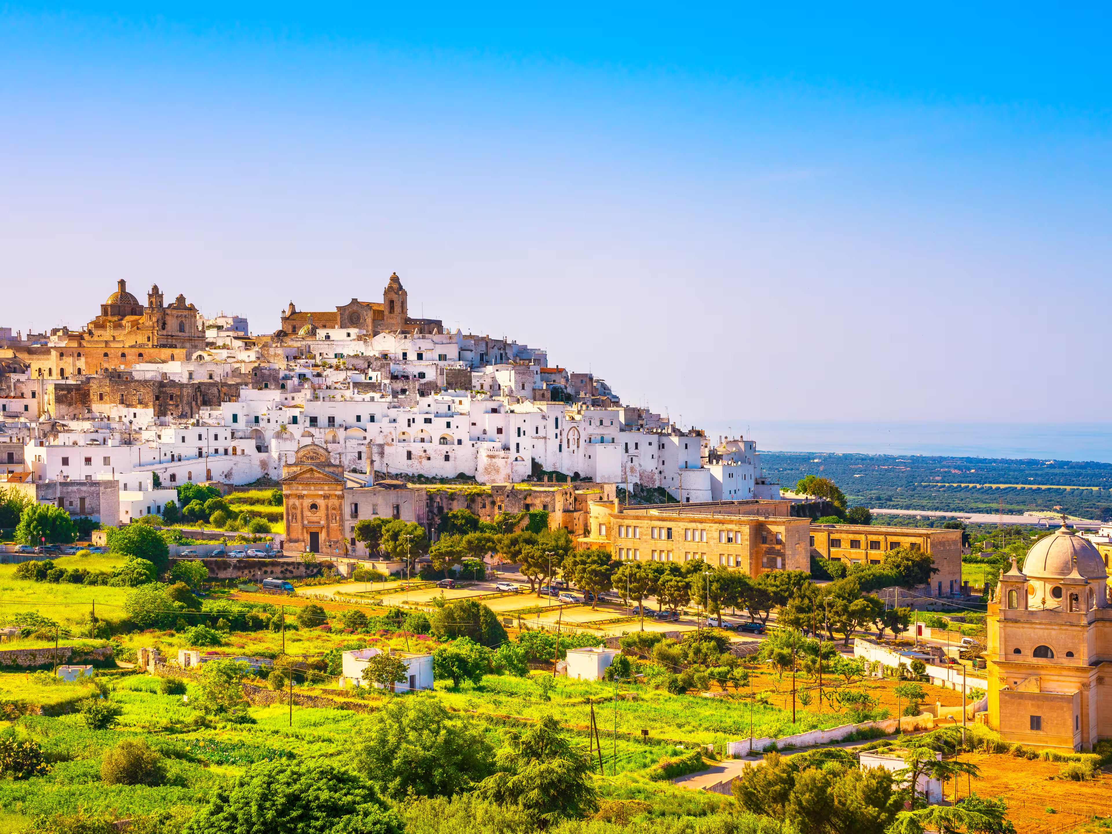 Ostuni Apulien Süditalien