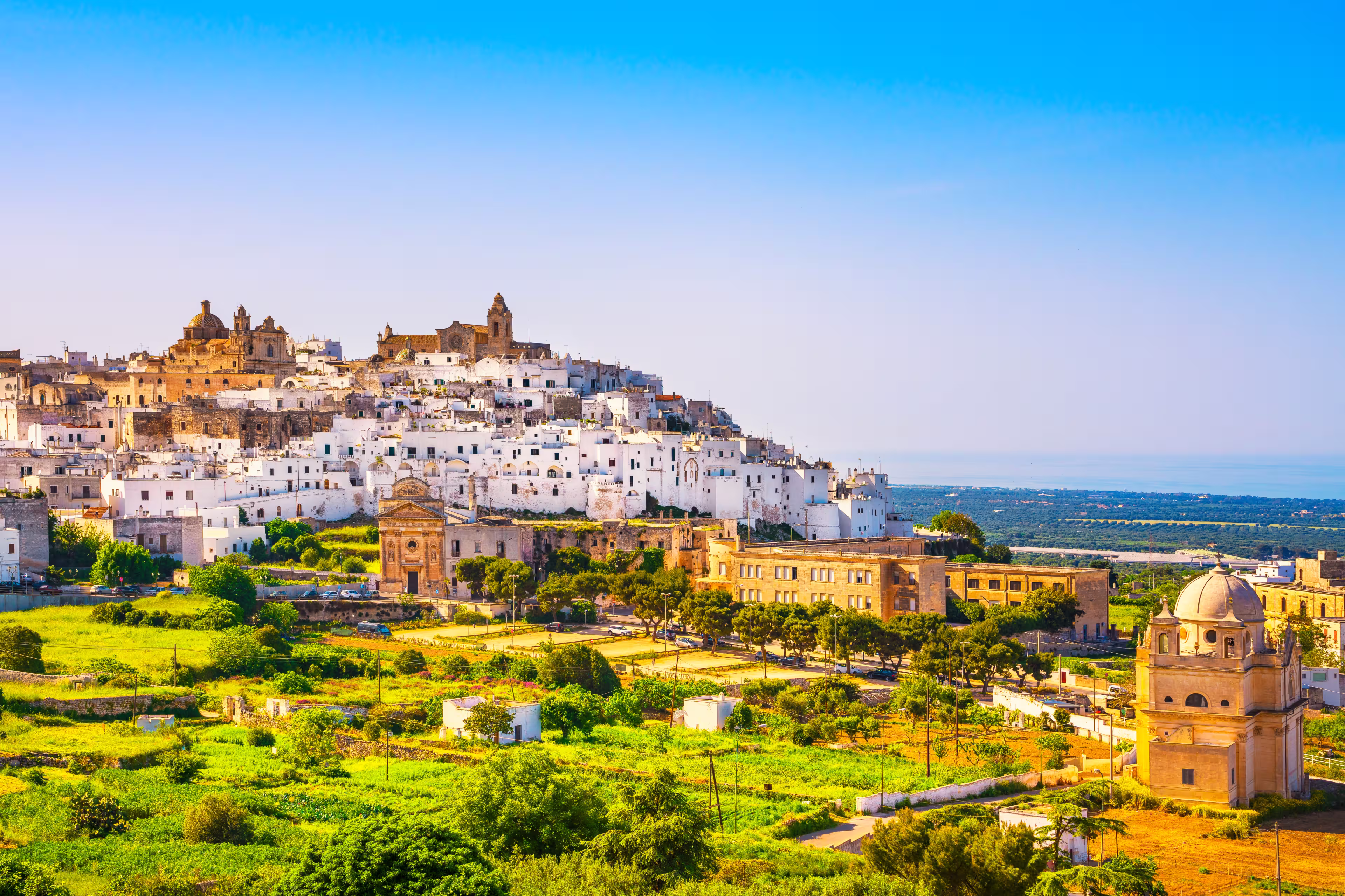 Ostuni Apulien Süditalien