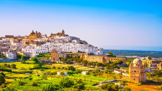 Ostuni Apulien Süditalien
