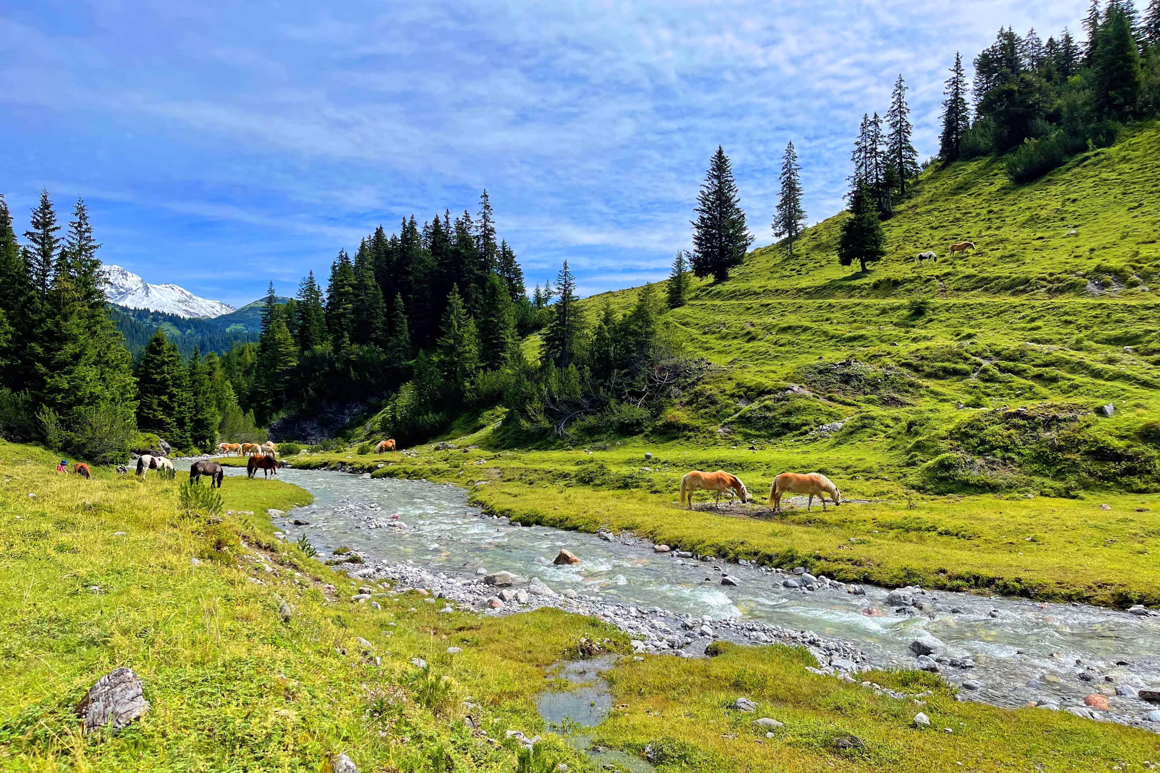 Lechweg 10 Tage: Lech am Arlberg - Füssen