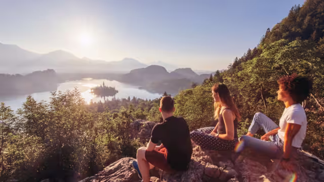 Take in the majesty of Lake Bled