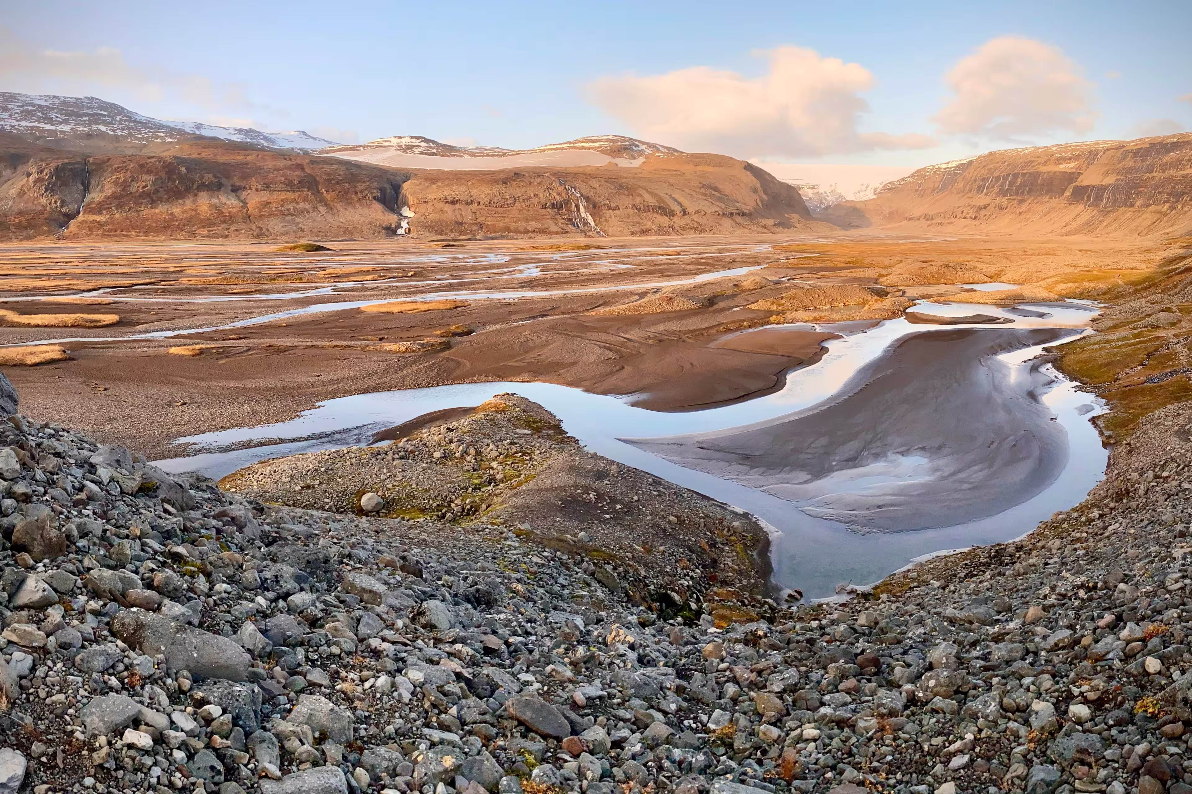 Wandern in den Westfjorden Islands