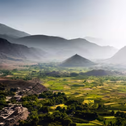 The happy valley in morocco