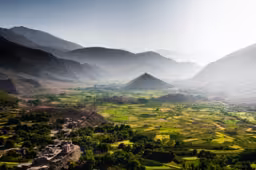 The happy valley in morocco