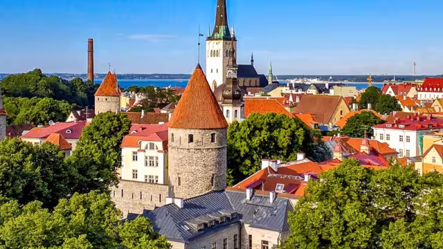 Türme der Altstadt von Tallinn