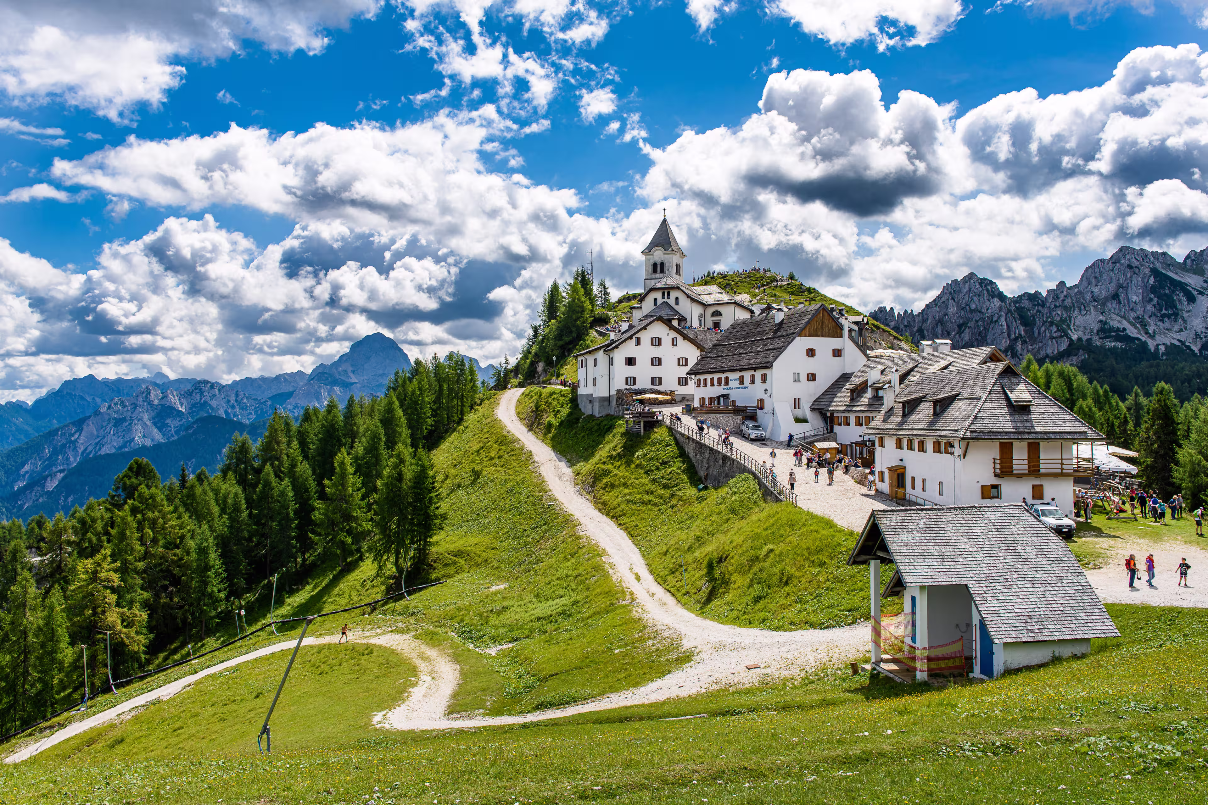 Monte Lussari nahe Tarvisio Friaul-Julisch Venetien