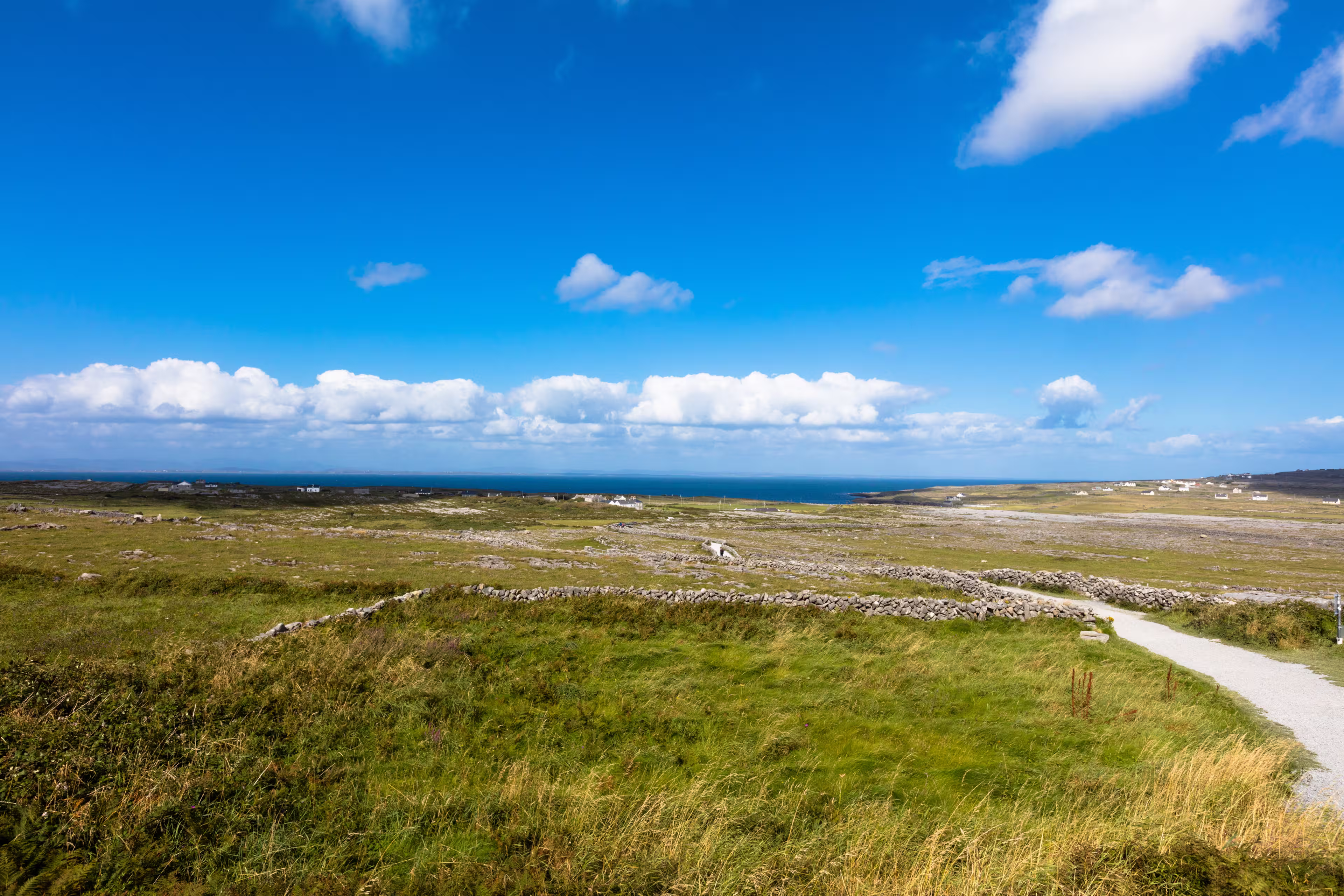 Landschaft auf Inish More, Aran Islands