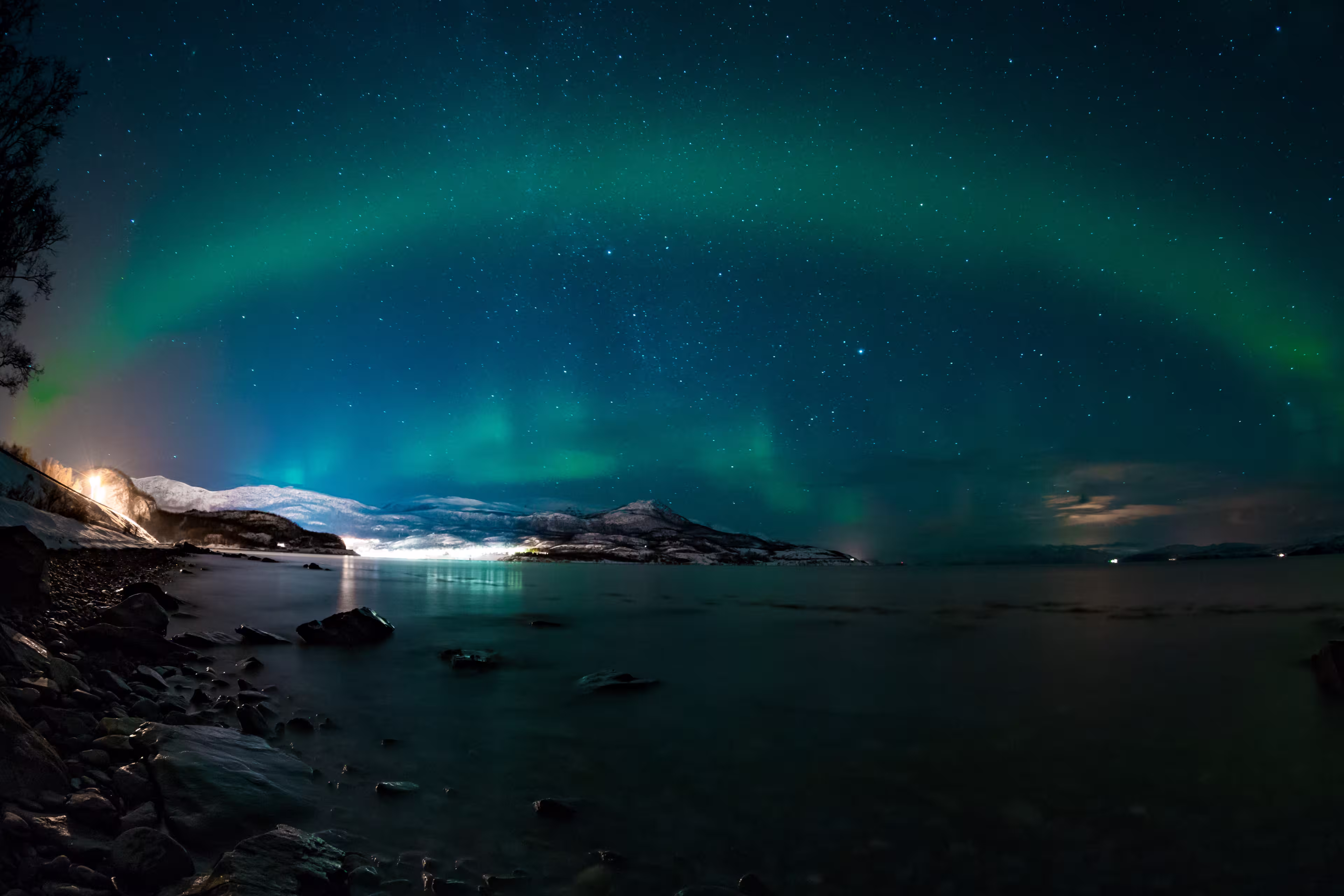 Northern lights at Alta Norway.
