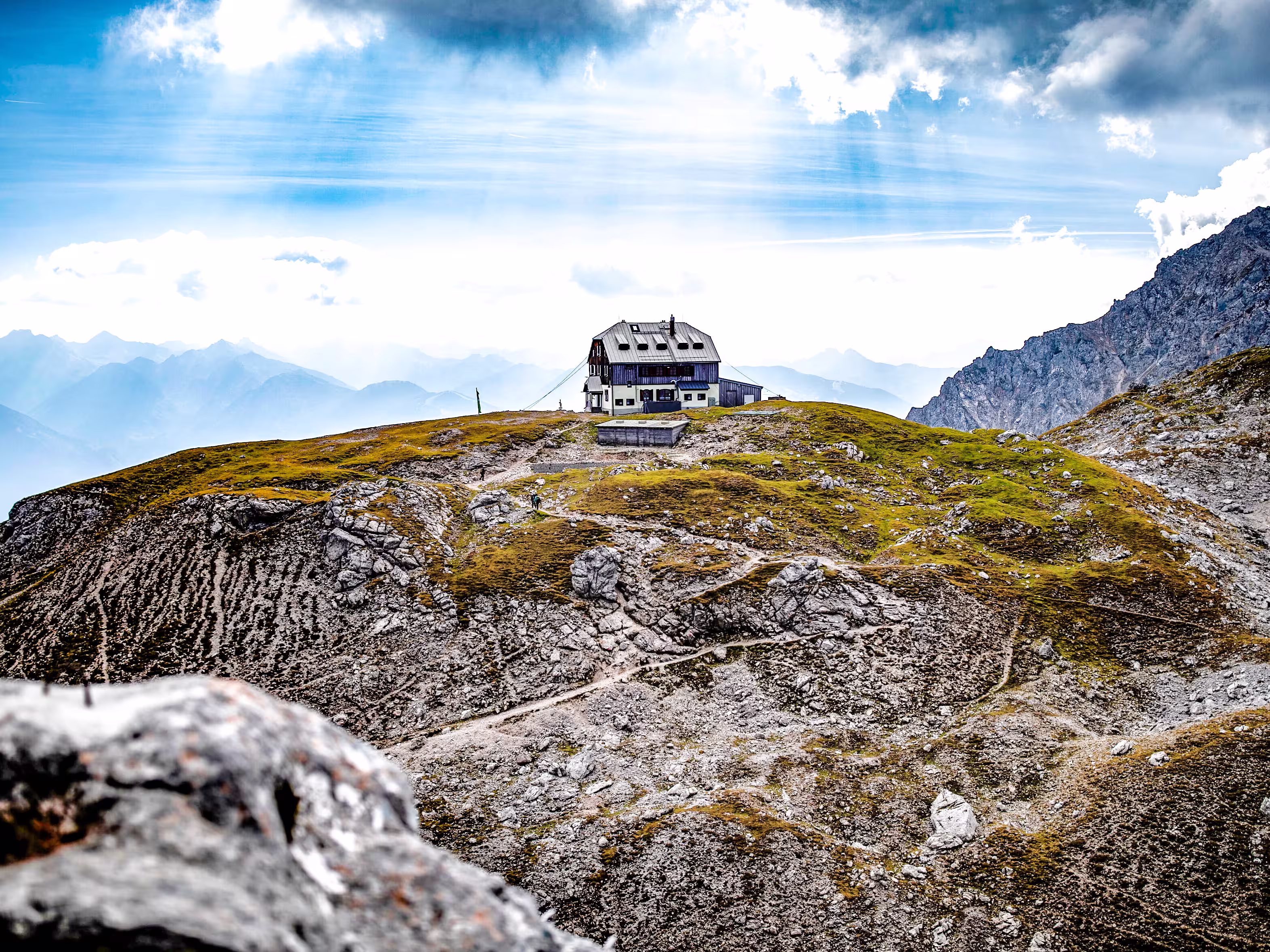 Mountain views and panoramas Italian and Austrian Alps