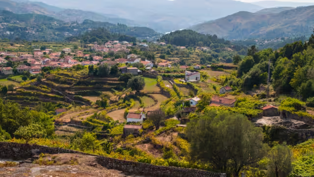 Bergdorf im Norden von Portugal