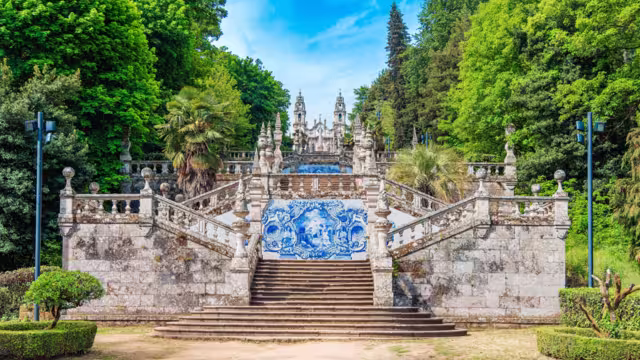 Sanctuary of Our Lady of Remedios, Lamego, Viseu distric- Portugal
