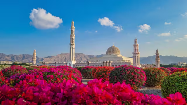 Muscat, Oman, Sultan Qaboos Grand Mosque