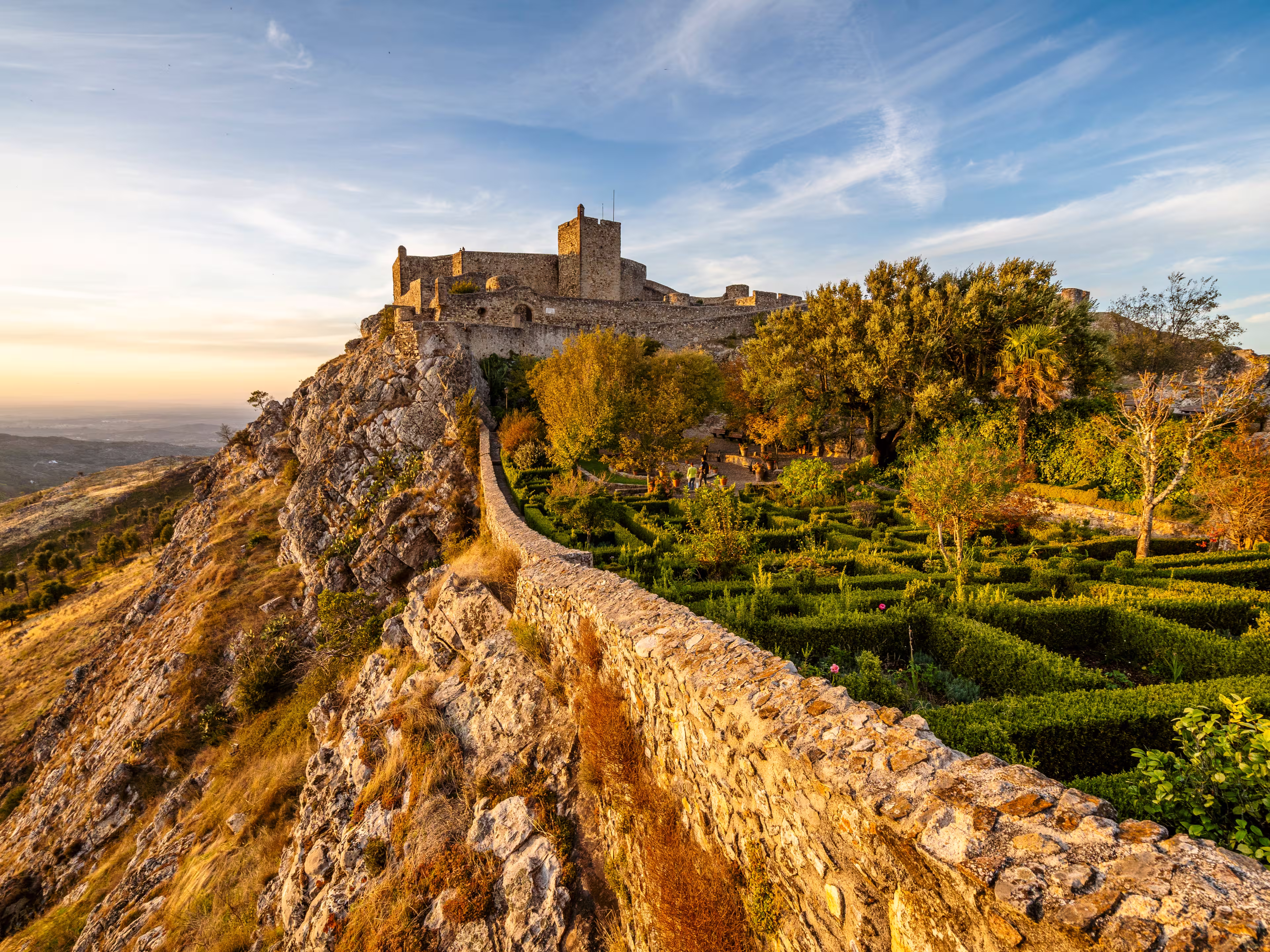Medieval castle in Marvao, Alentejo, Portugal