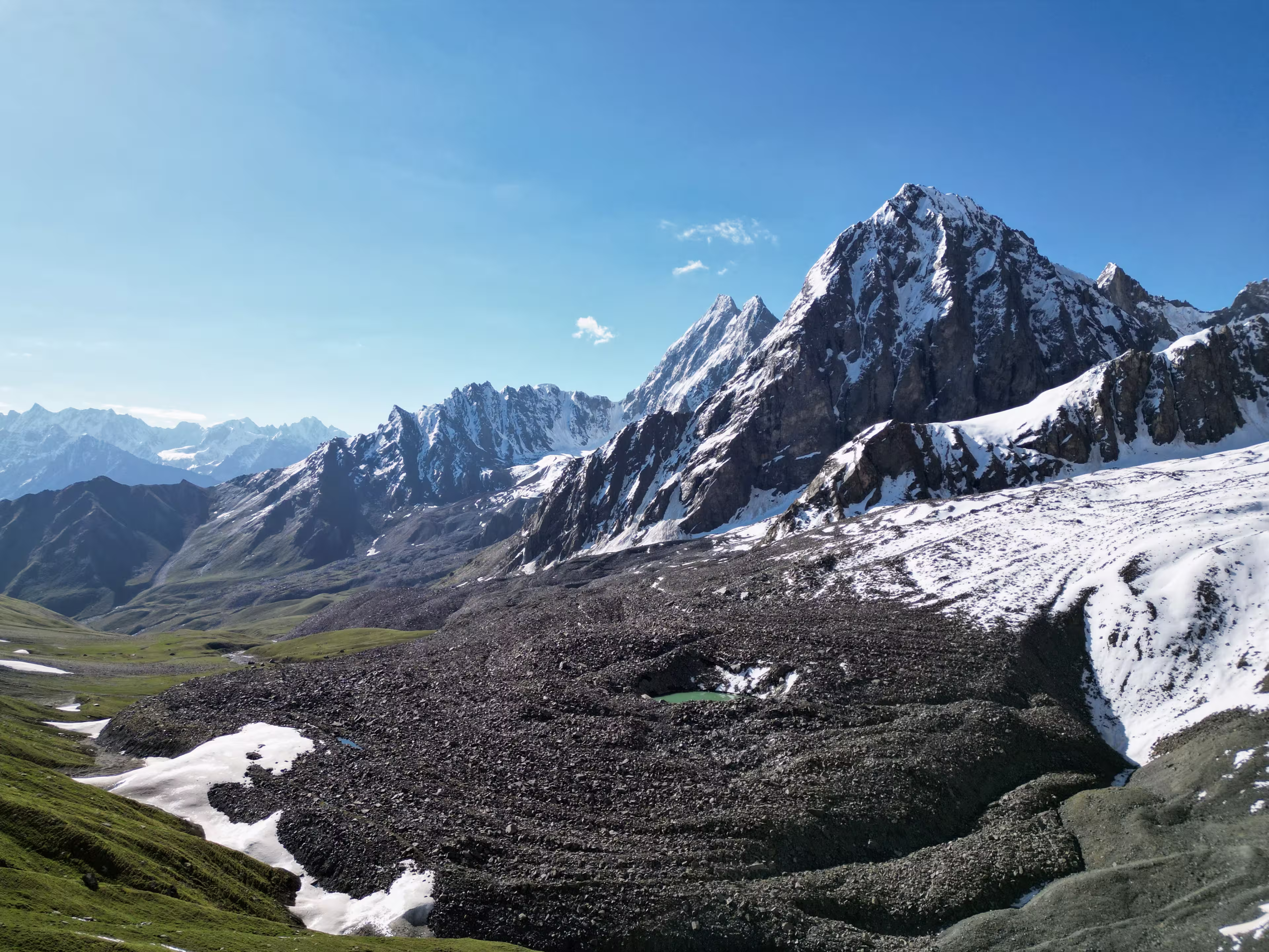 See und Gletscher bei Thalay La