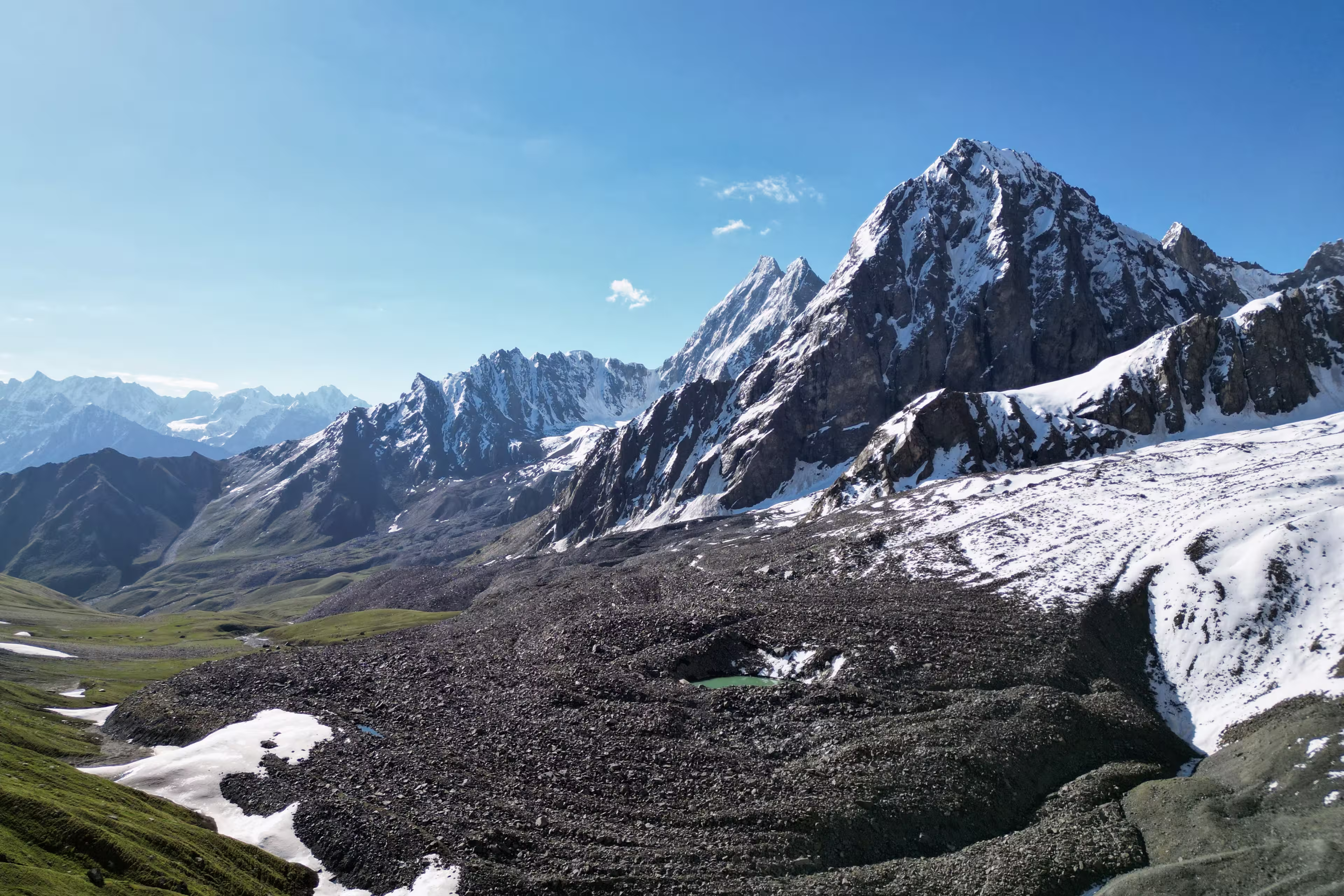 See und Gletscher bei Thalay La