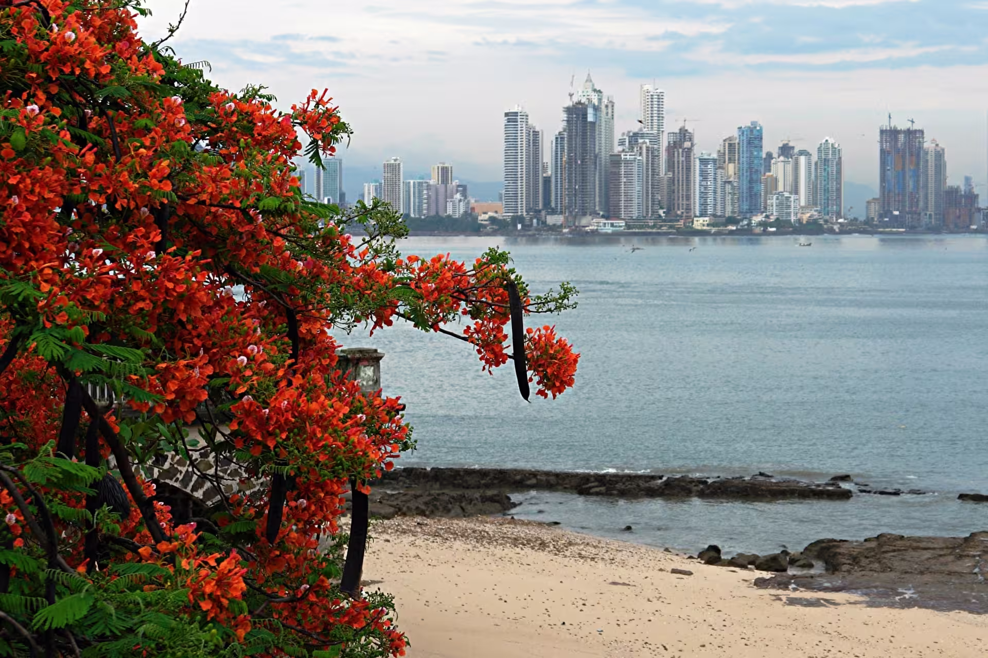 Panama Strand & Skyline