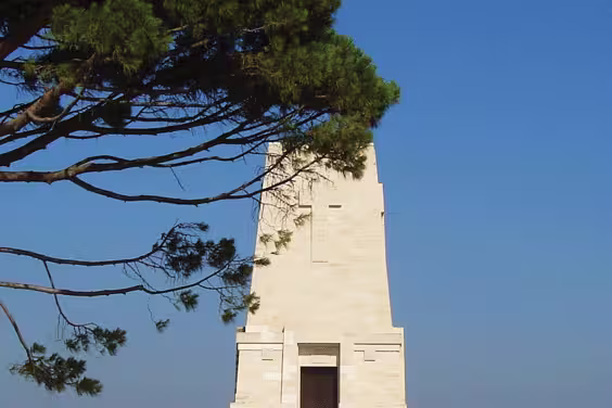 Lone pine cemetery in Gallipoli, Turkey