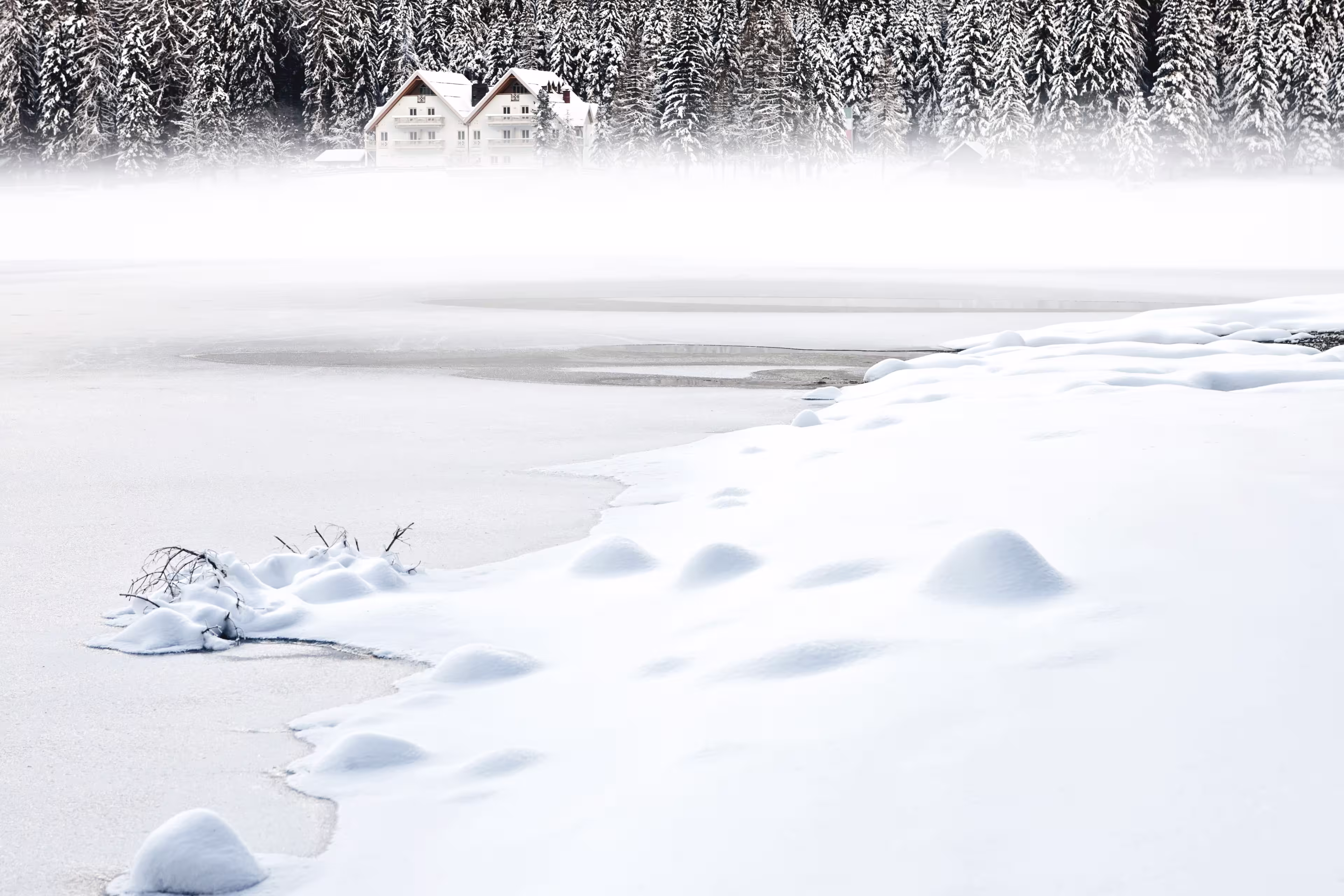 Schneeschuhwandern im Antholzertal