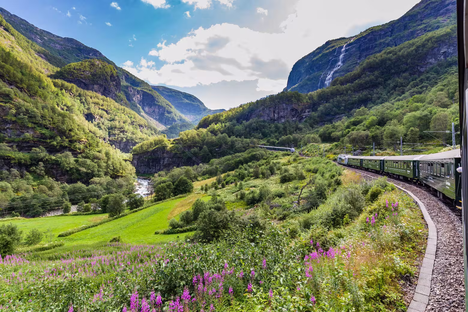 Norwegen per Zug: Der Sognefjord