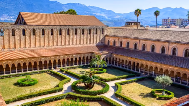 Kreuzgang der Kathedrale in Monreale