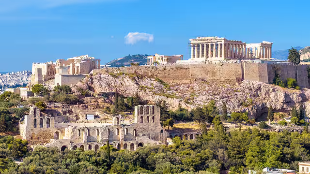 ZVPCC - View of Acropolos of Athens, Greece