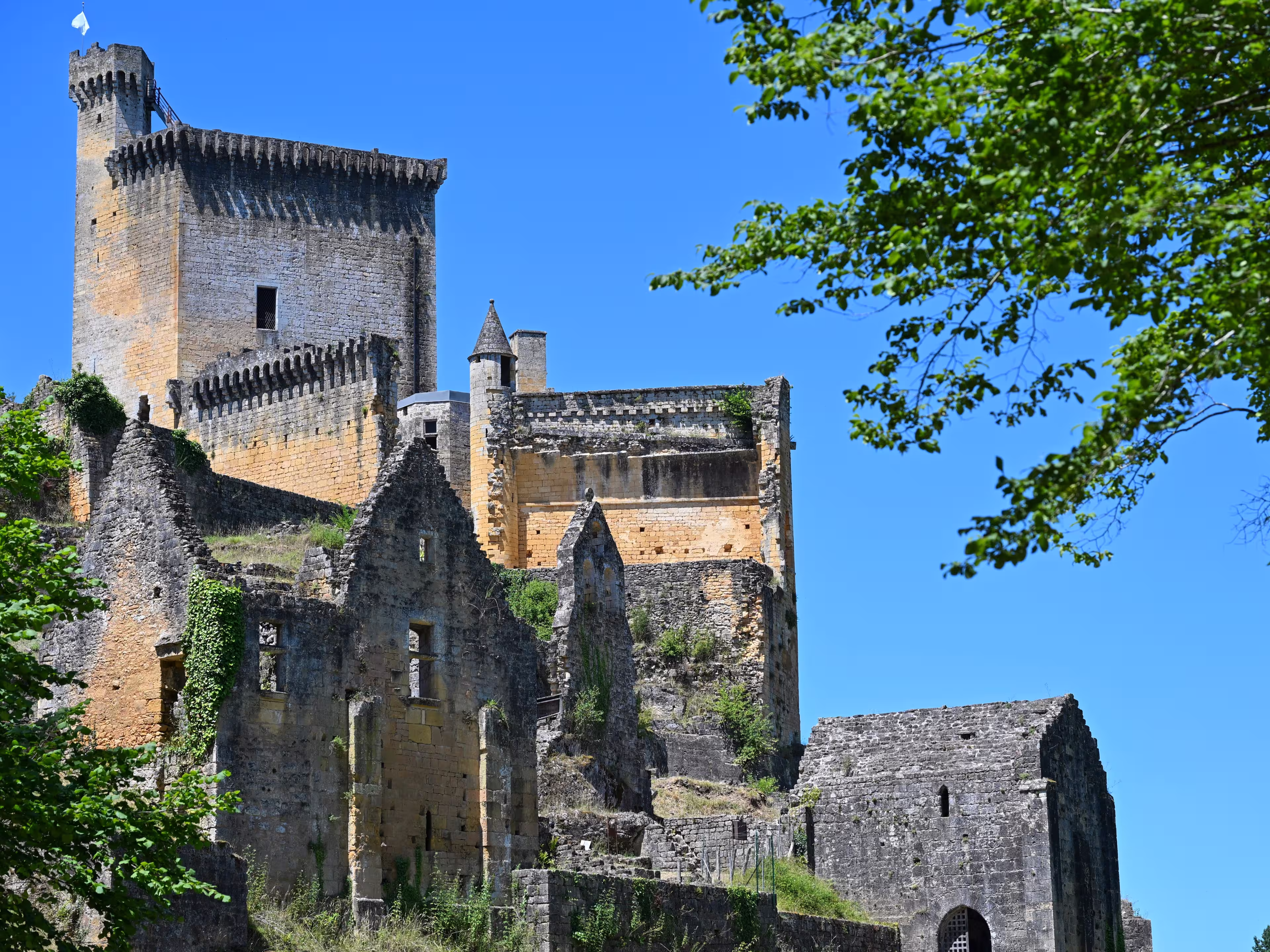 FRANCE, DORDOGNE, PERIGORD NOIR, LES-EYZIES-DE-TAYAC, CHATEAU DE COMMARQUE