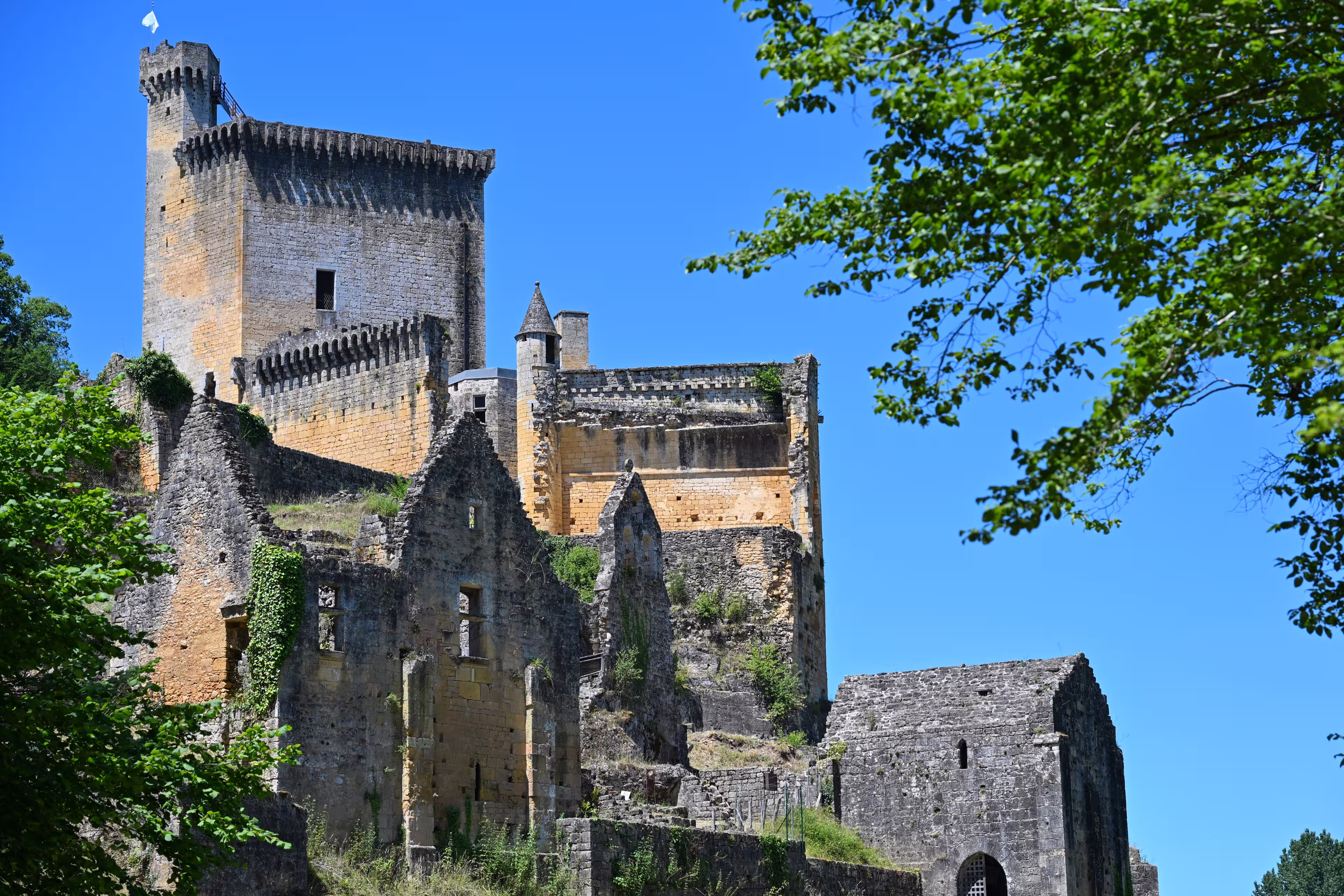 FRANCE, DORDOGNE, PERIGORD NOIR, LES-EYZIES-DE-TAYAC, CHATEAU DE COMMARQUE