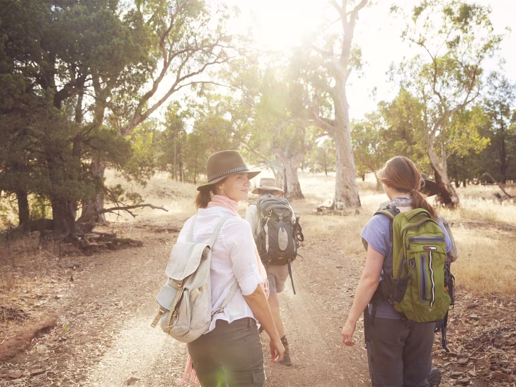 On the Arkaba Walk in South Australia's Bush