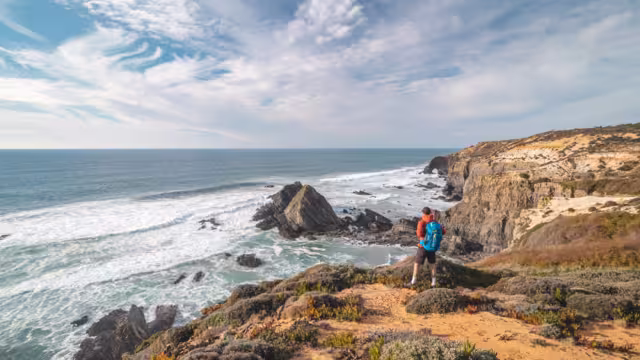 Wanderer an der Rota Vicentina