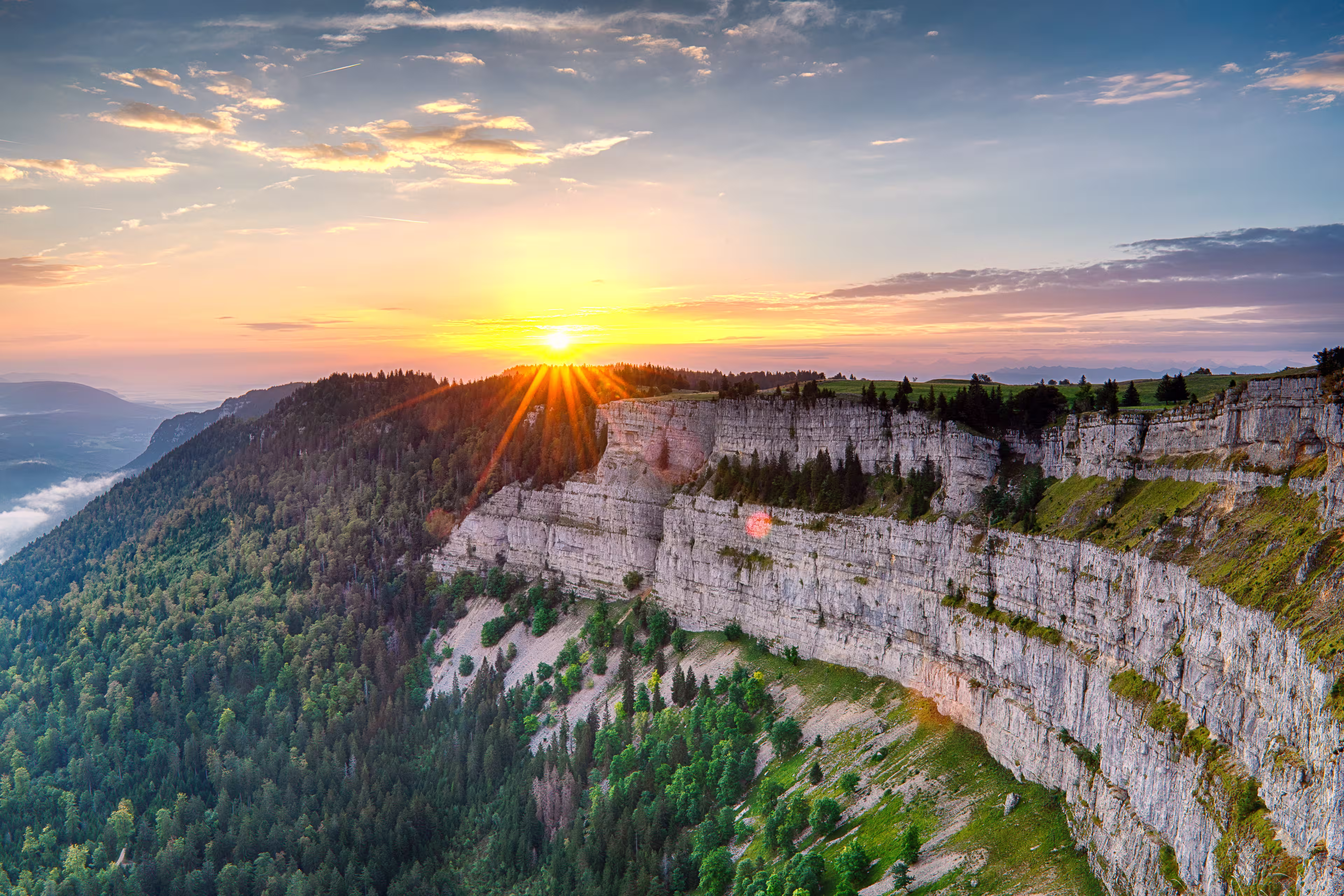 Jura-Höhenweg eine "krumme Tour" für Geniesser