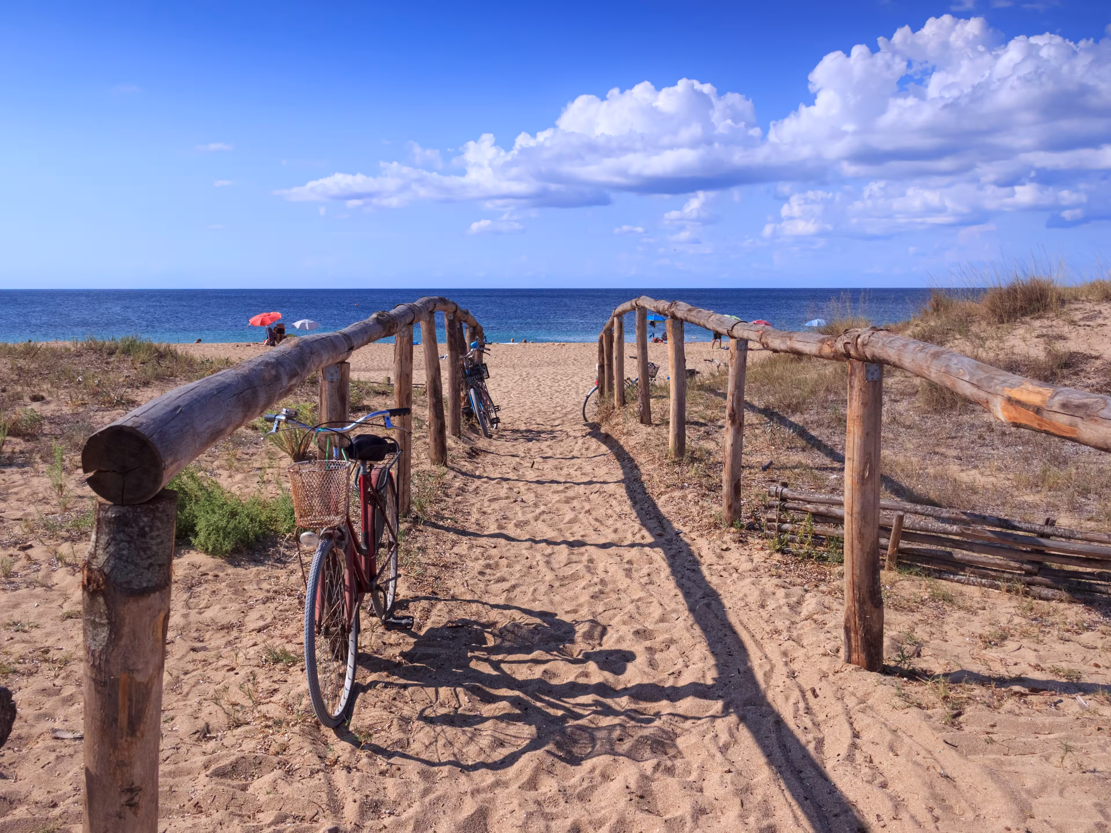 Torre Colimena Beach in Apulia, region of southern Italy,  stretches inside the Nature Park “Palude del Conte e Duna Costiera”, offering a corner of paradise in Salento.