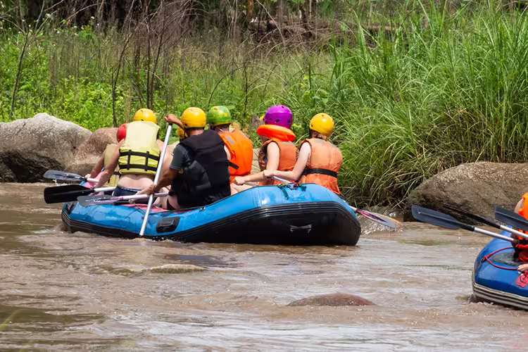 Rafting Mae Taeng River, Chiang Mai, Thailand
