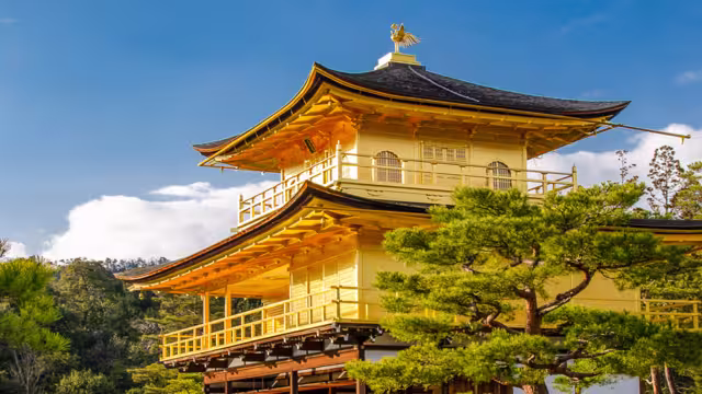 Der goldene Pavillon in Kyoto