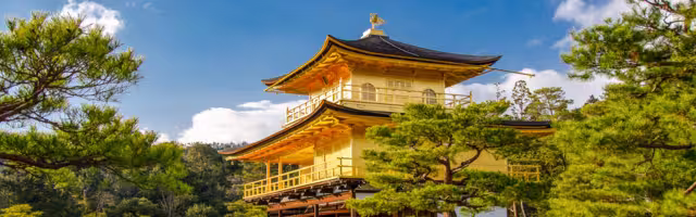 Der goldene Pavillon in Kyoto