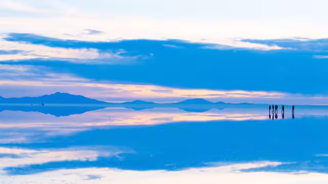 Salar de Uyuni, where the earth meets the sky in Bolivia