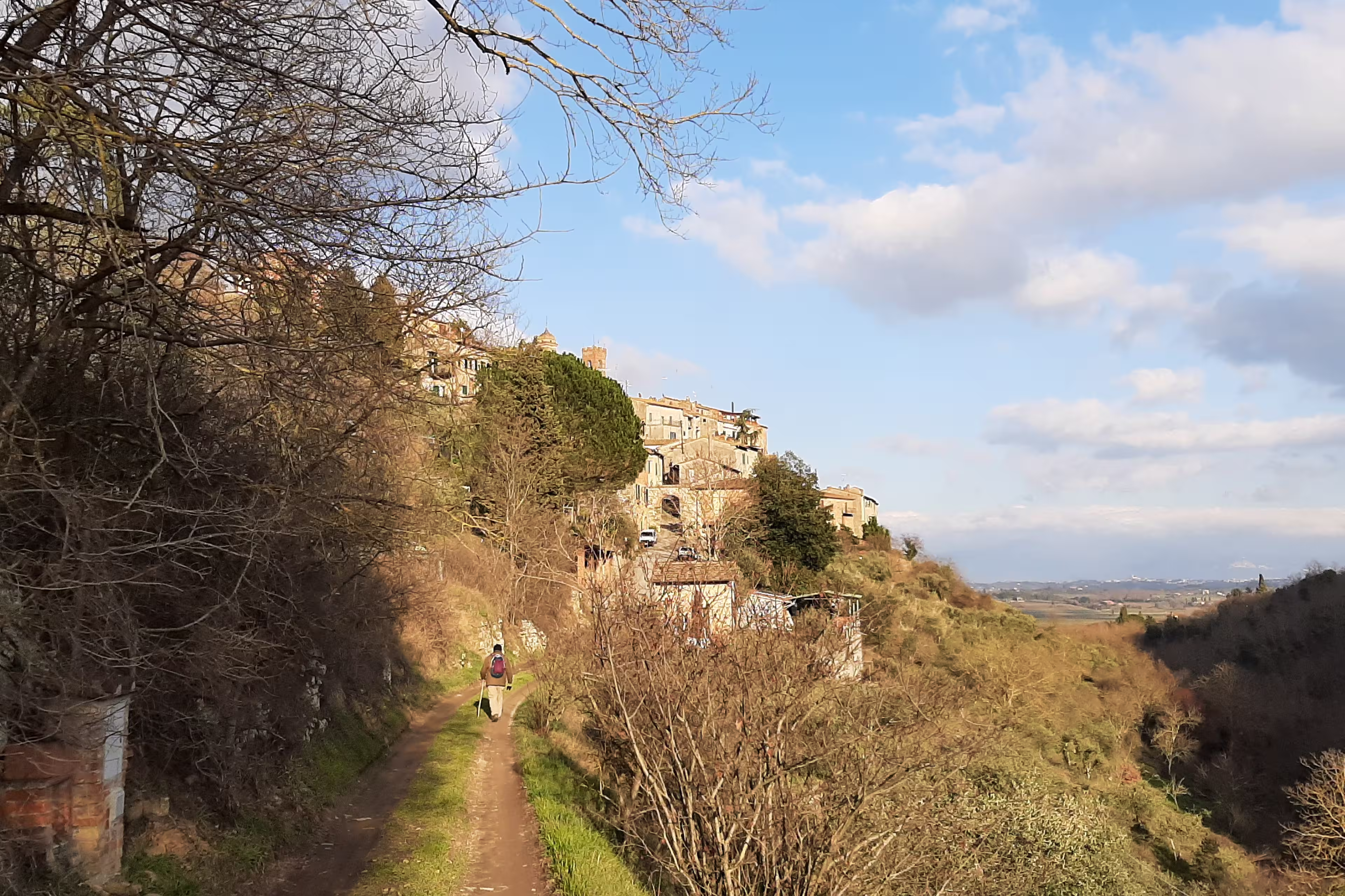 Landschaft der Toskana