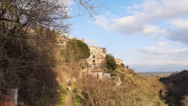 Landschaft der Toskana
