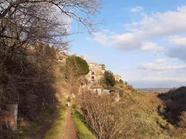 Landschaft der Toskana