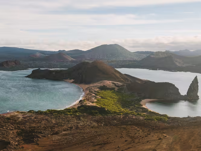 Galapagos Island landscape, Ecuador