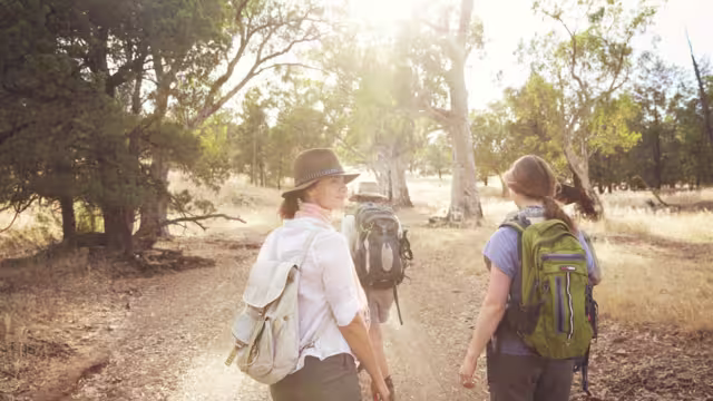 On the Arkaba Walk in South Australia's Bush
