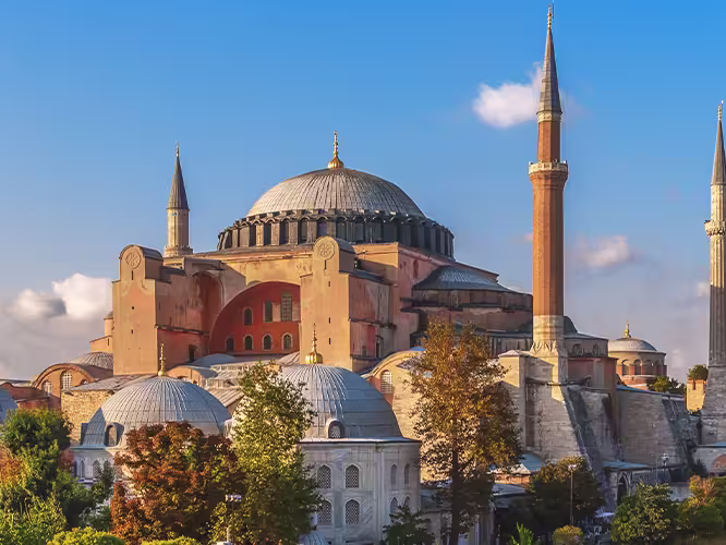 Hagia Sofia Mosque in Istanbul, Turkey