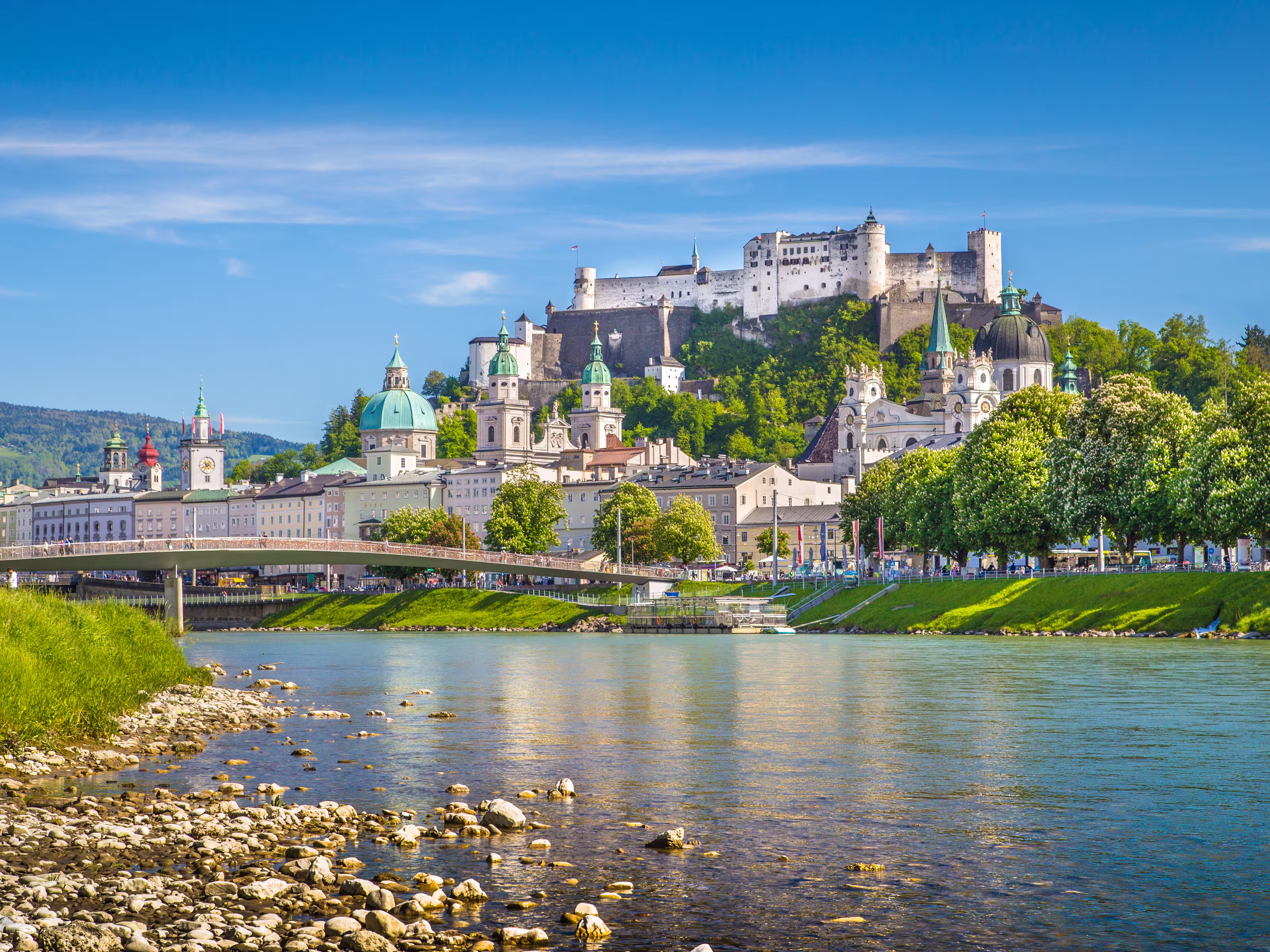 Blick auf Salzburg