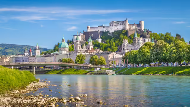 Blick auf Salzburg