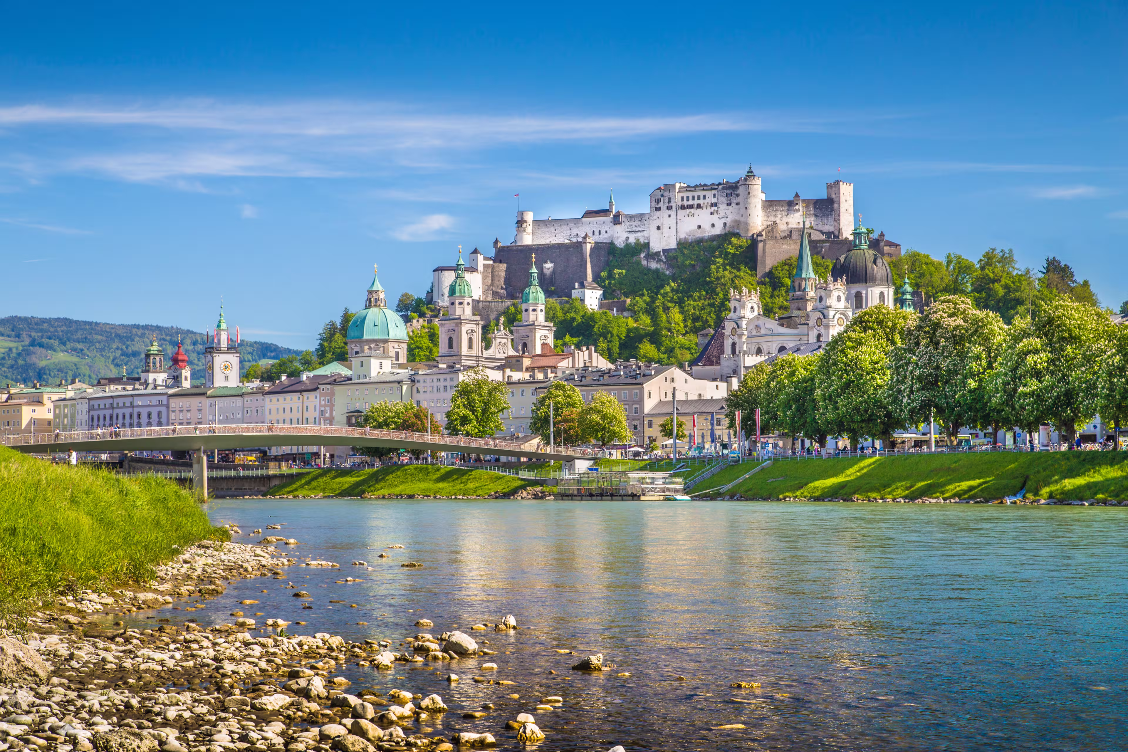 Blick auf Salzburg