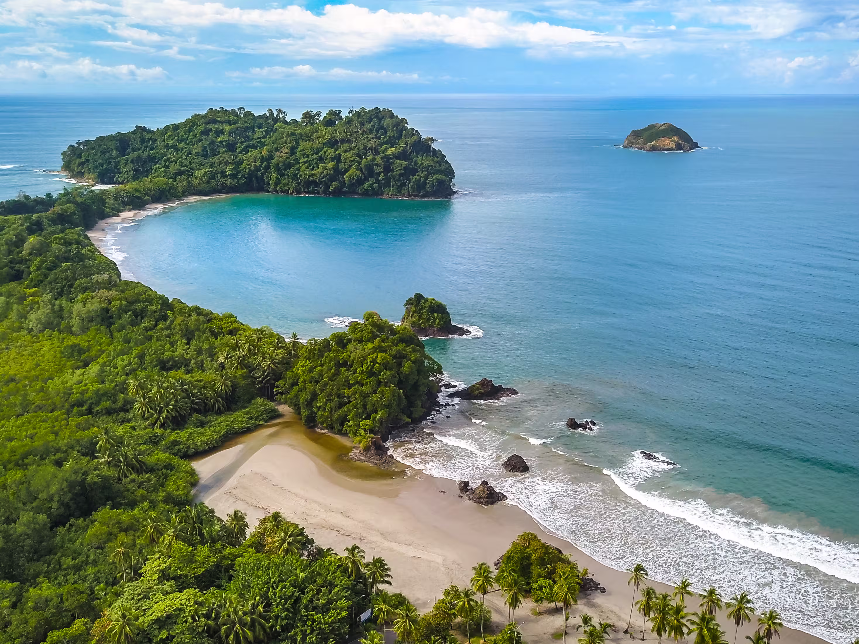 Blick auf Quepos/ Manuel Antonio