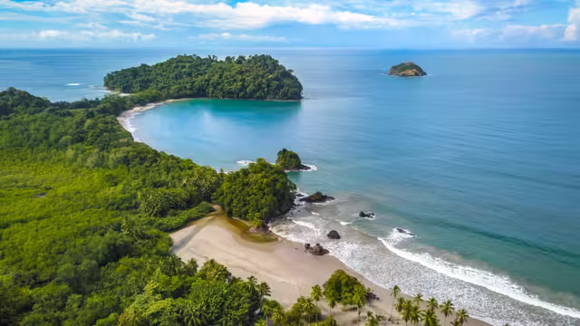 Blick auf Quepos/ Manuel Antonio