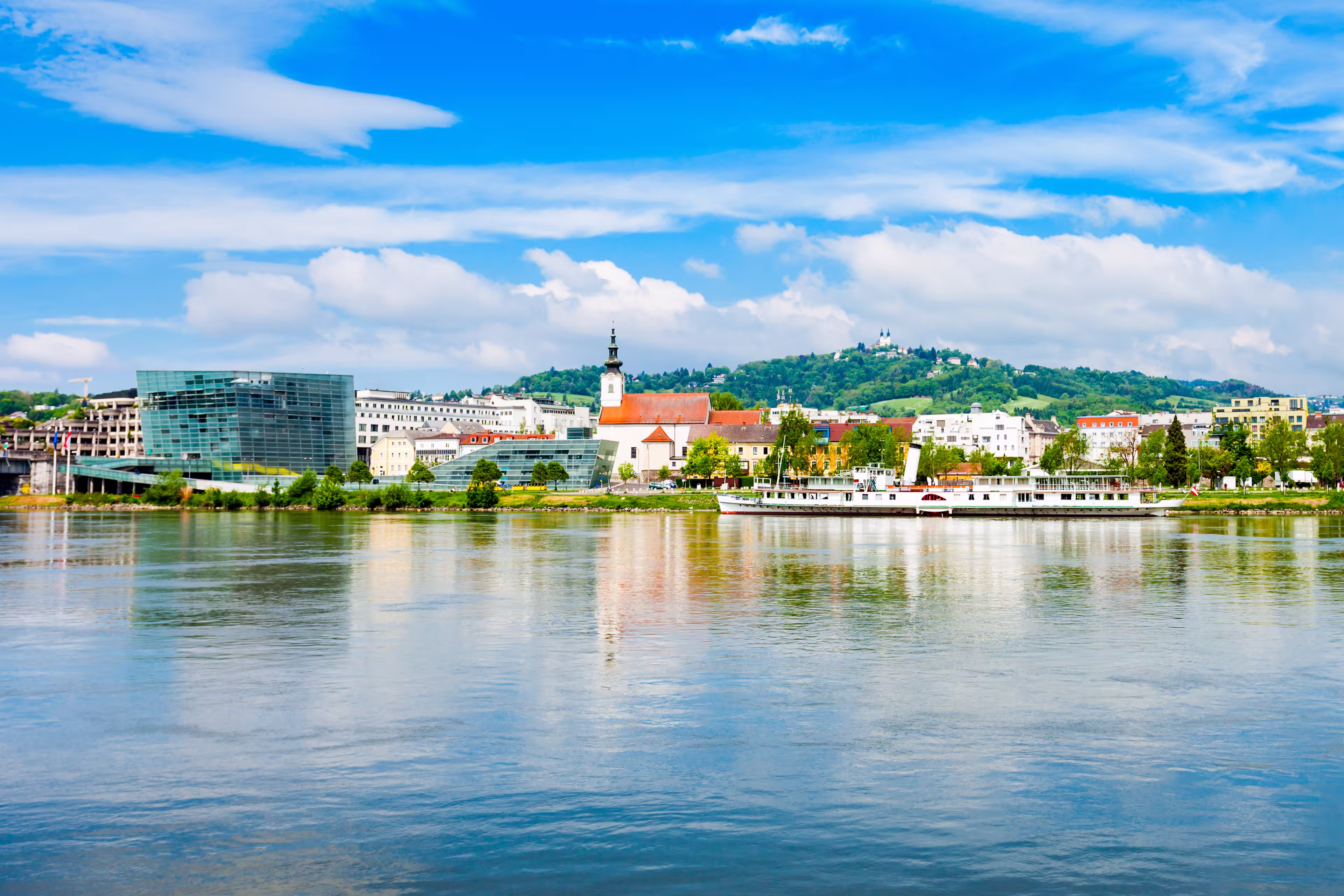 Stadtzentrum von Linz an der Donau
